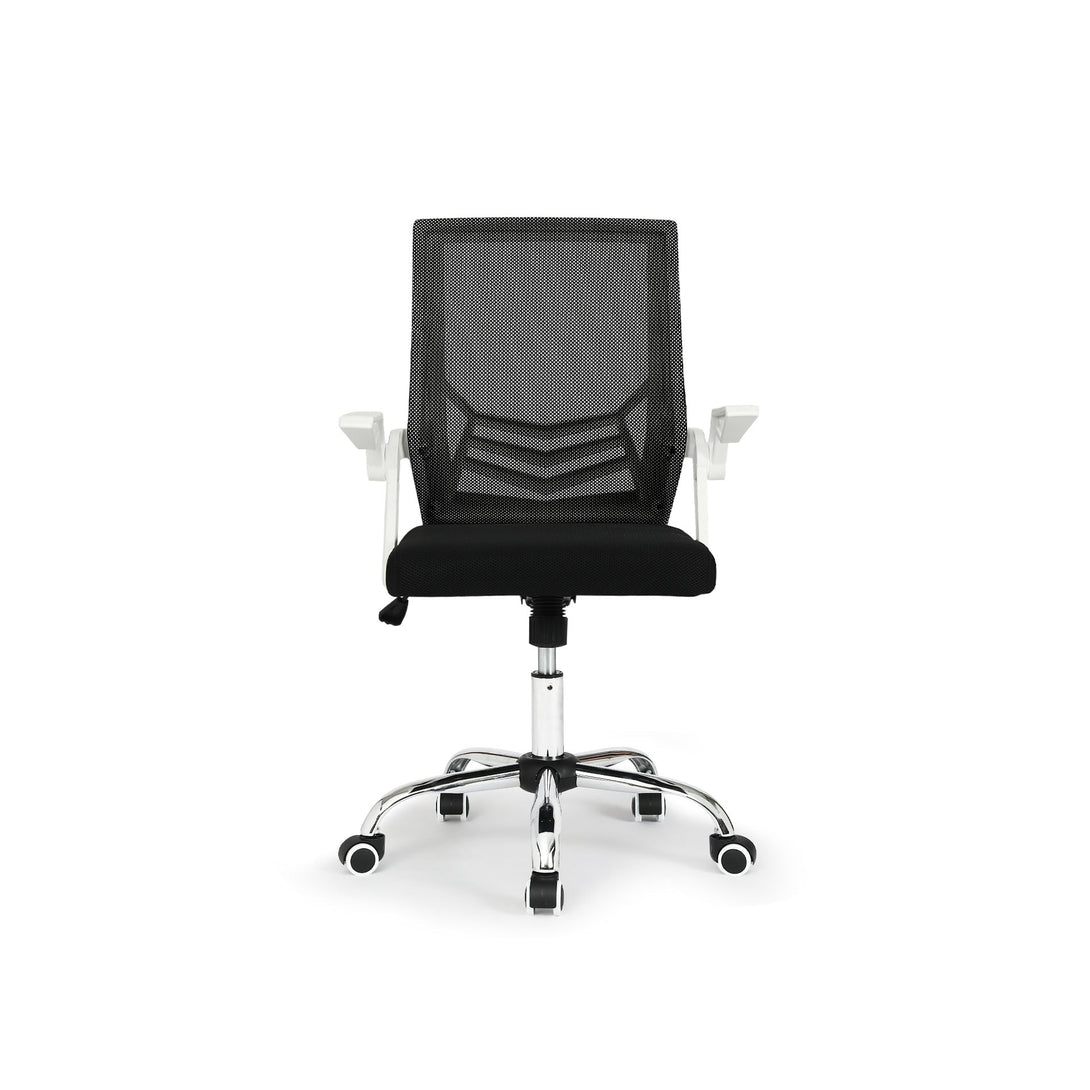 Leon Office Chair - Black + White