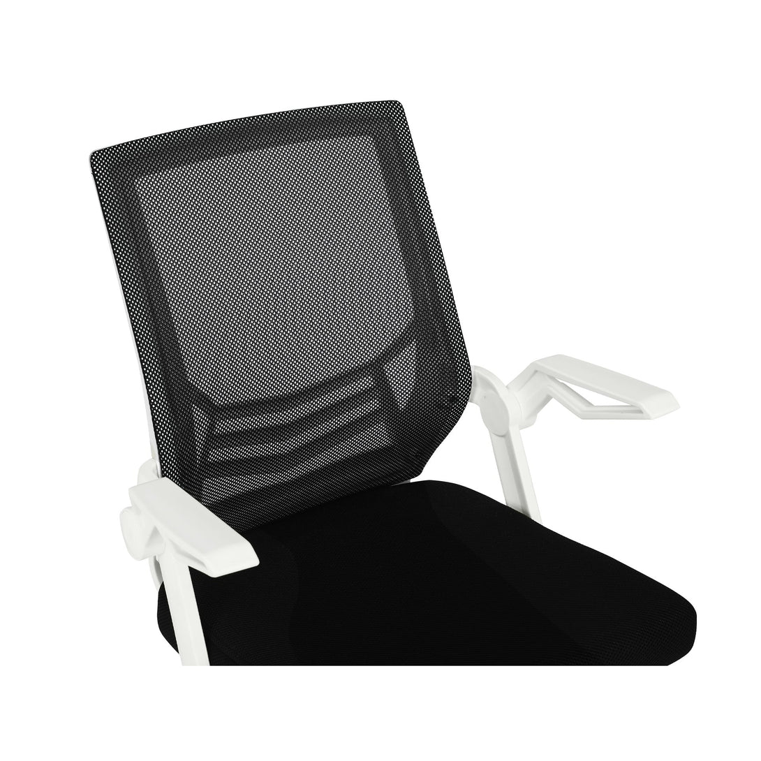 Leon Office Chair - Black + White
