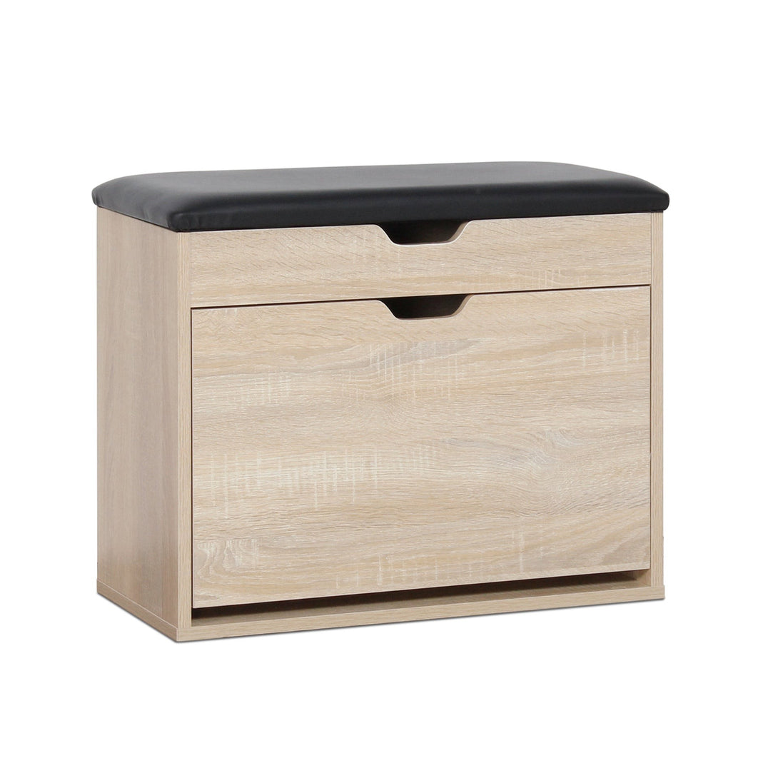 Hawea Wooden Shoe Rack 3 Layer - Oak