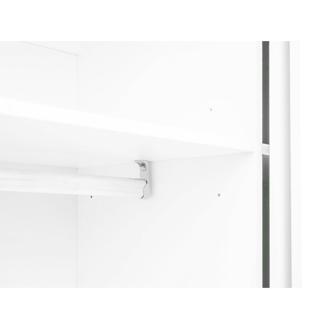 Wayne 120cm Wardrobe With Sliding Doors - White