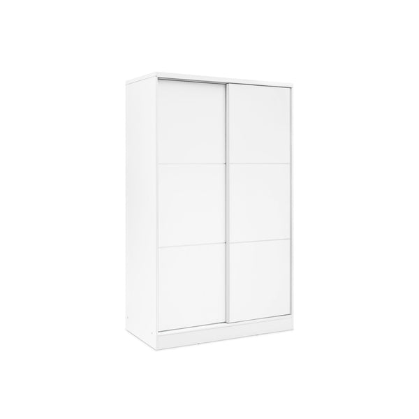 Tonto 120cm Wardrobe With Sliding Doors - White