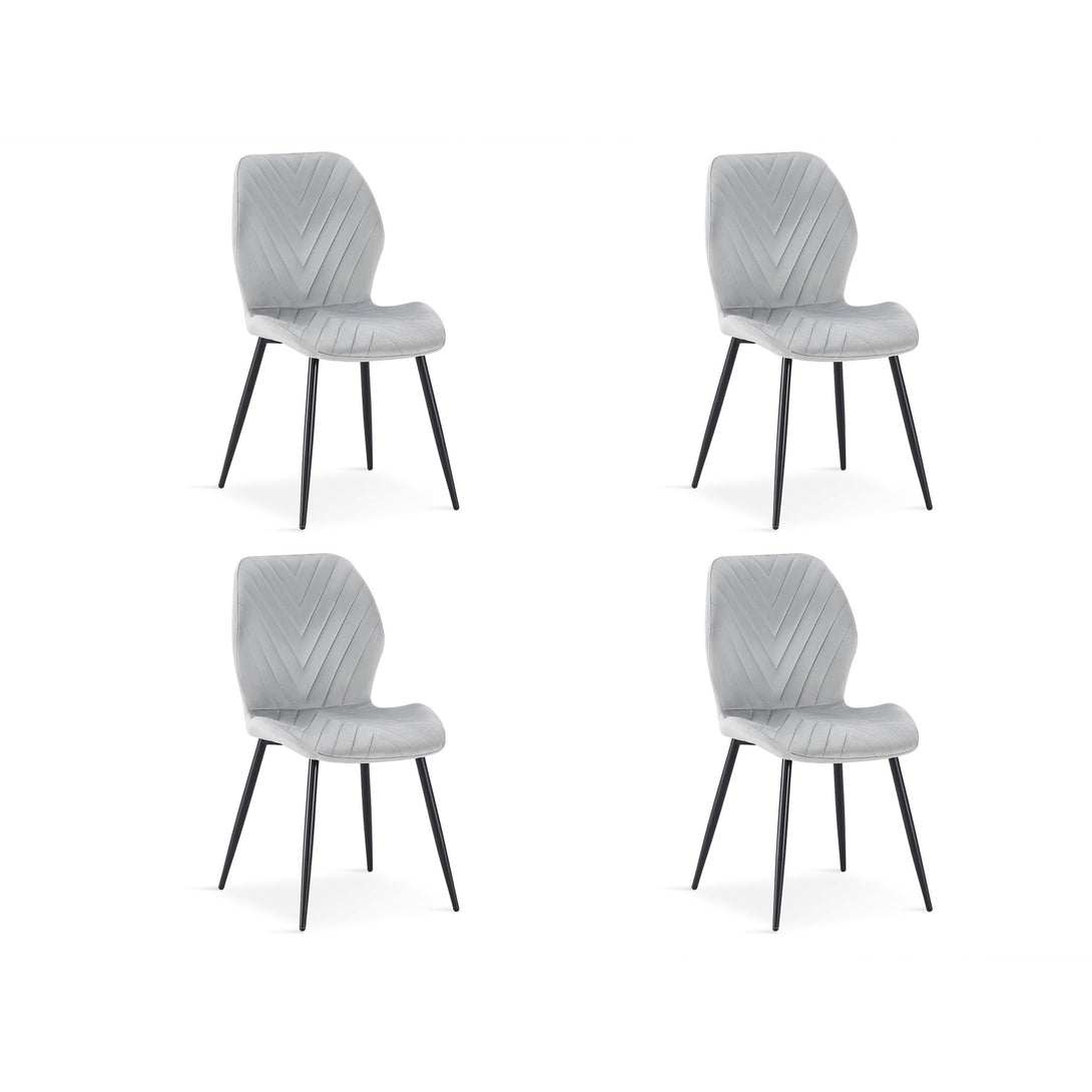 Margo Dining Chair - Set of 4 - Greyish Green