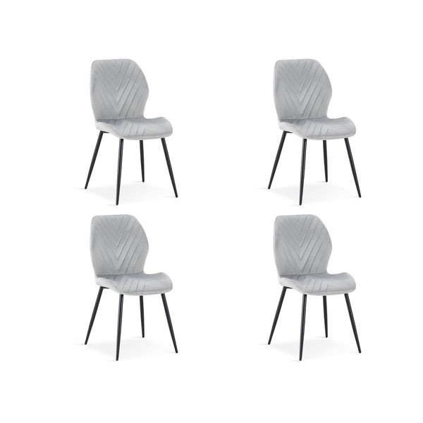 Margo Dining Chair - Set of 4 - Greyish Green