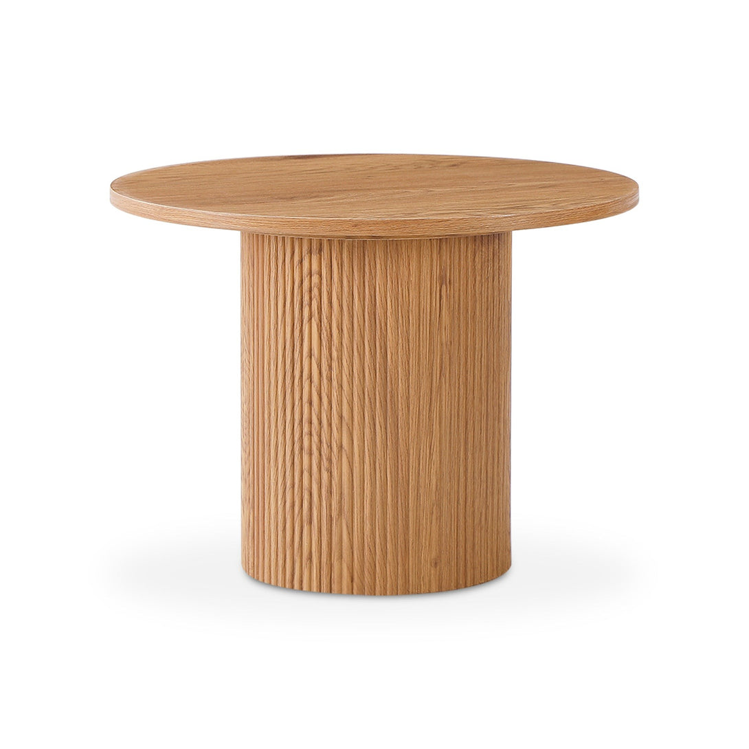 Peyton Round Coffee Table 60cm - Oak