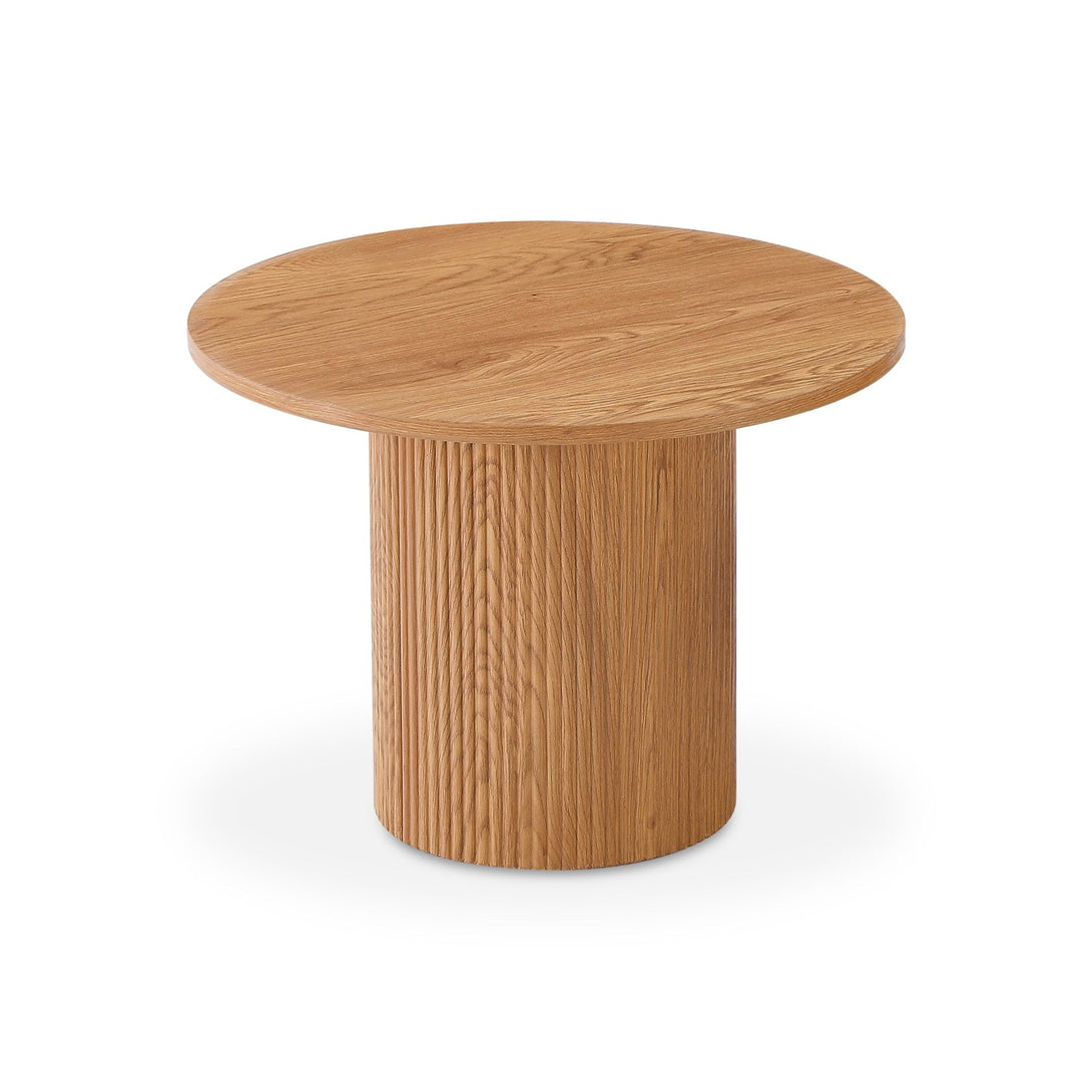 Peyton Round Coffee Table 60cm - Oak