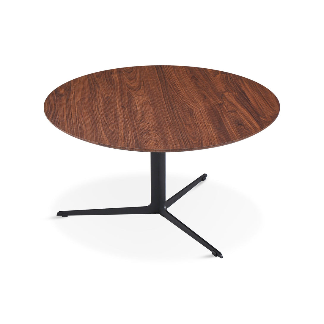 Donna Coffee Table 80cm - Brown + Black