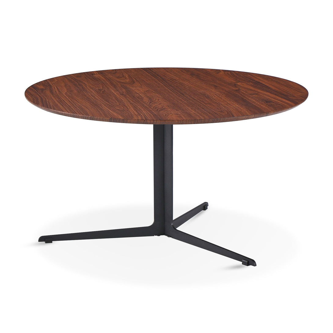 Donna Coffee Table 80cm - Brown + Black
