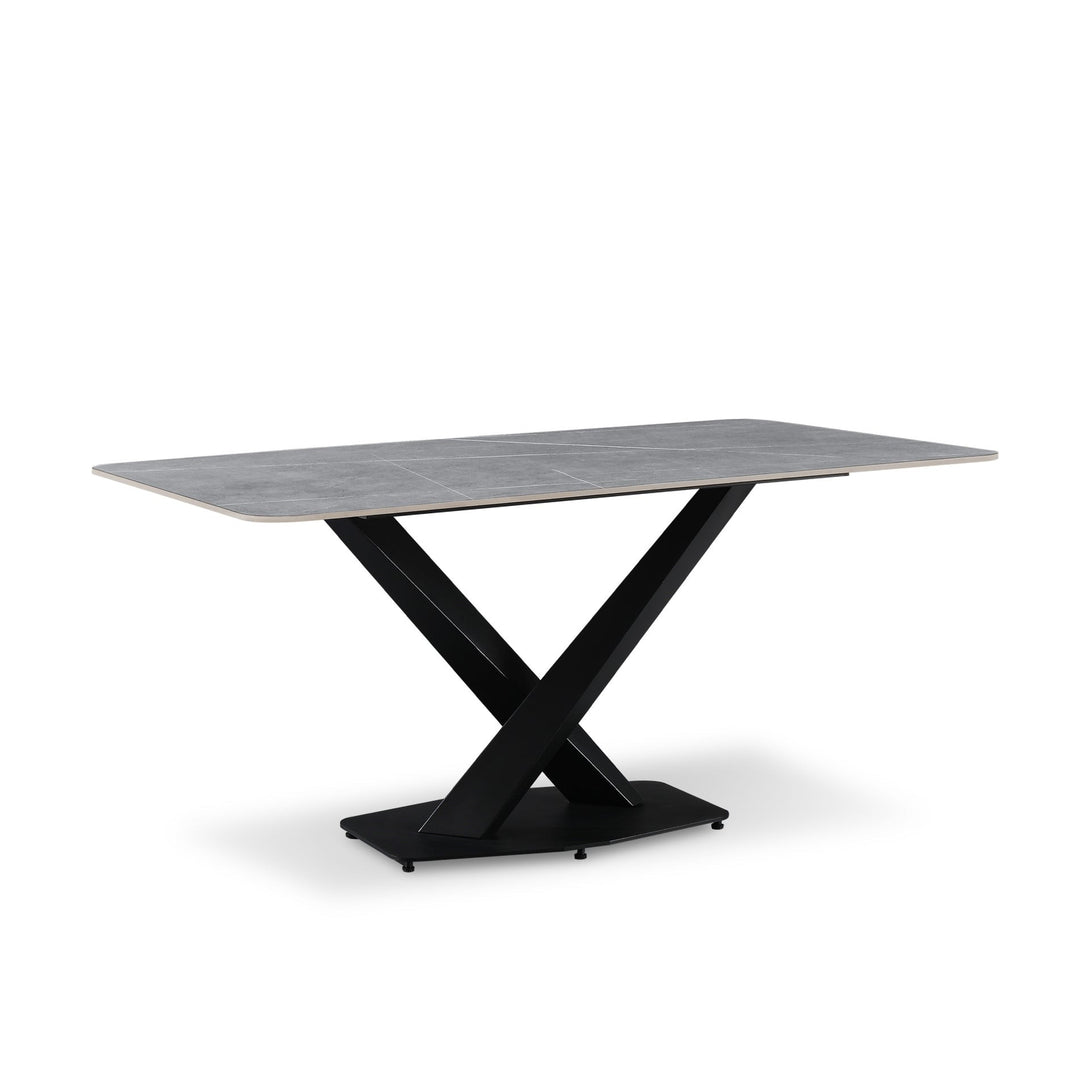 Harper Rectangle Ceramic Dining Table 160 X 90cm