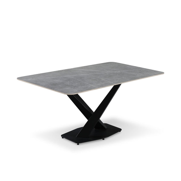 Harper Rectangle Ceramic Dining Table 160 X 90cm