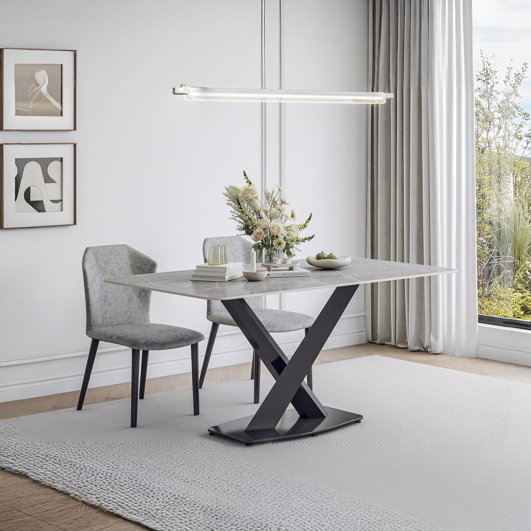 Harper Rectangle Ceramic Dining Table 160 X 90cm