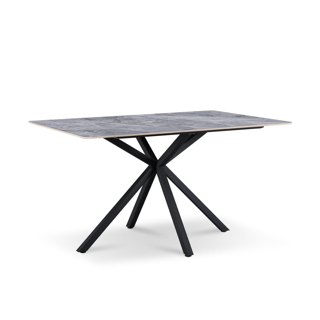Asher Rectangle Ceramic Dining Table 140 X 90cm