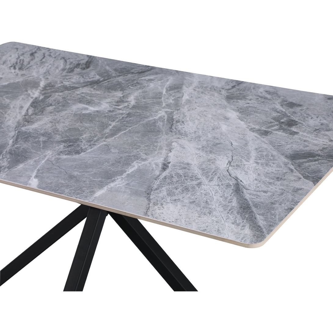 Asher Rectangle Ceramic Dining Table 140 X 90cm