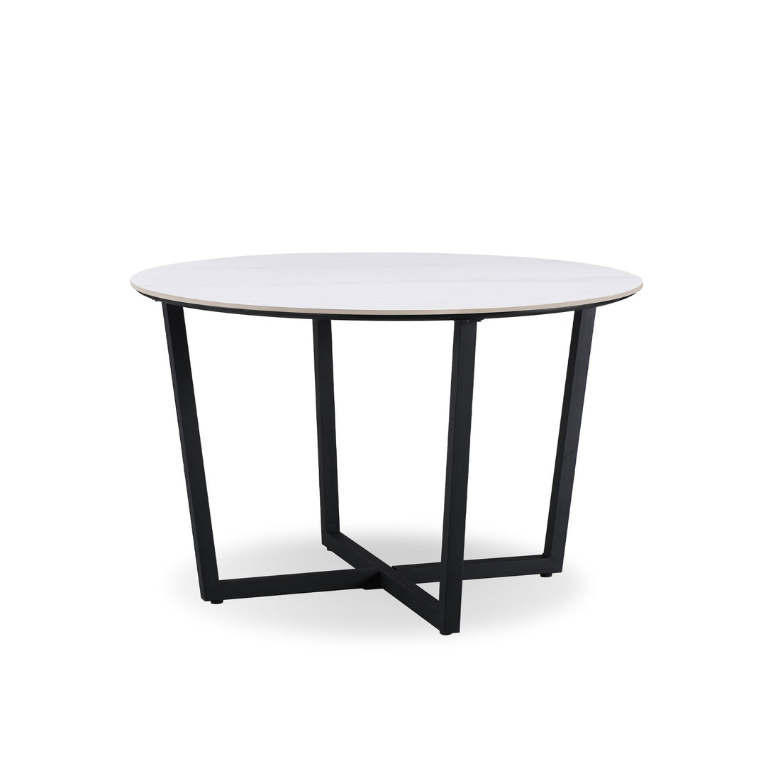 Nova Round Ceramic Dining Table 120 X 75cm