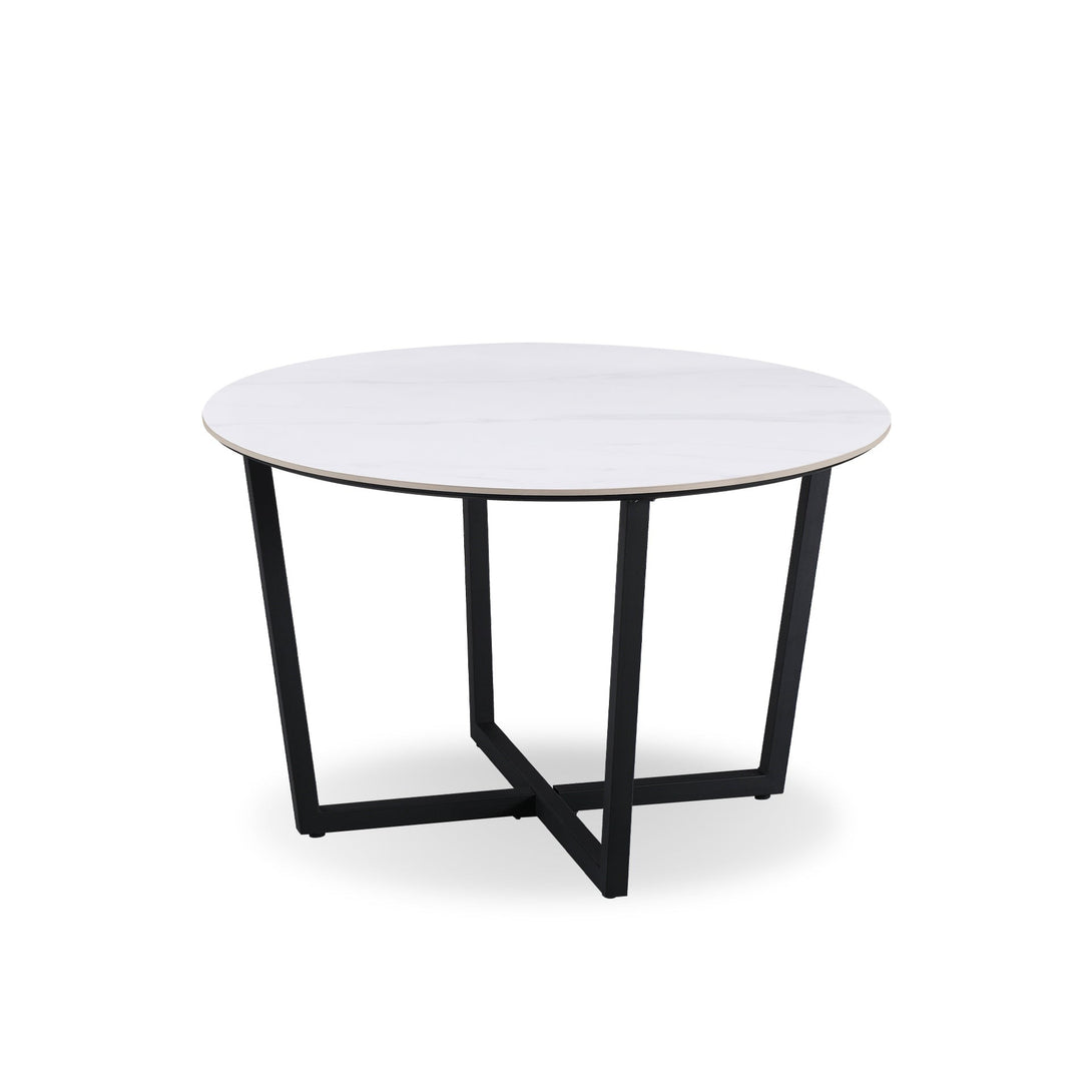 Nova Round Ceramic Dining Table 120 X 75cm