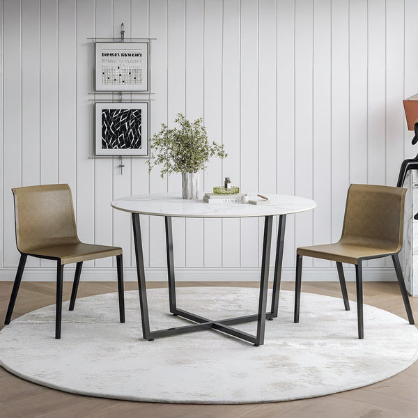 Nova Round Ceramic Dining Table 120 X 75cm