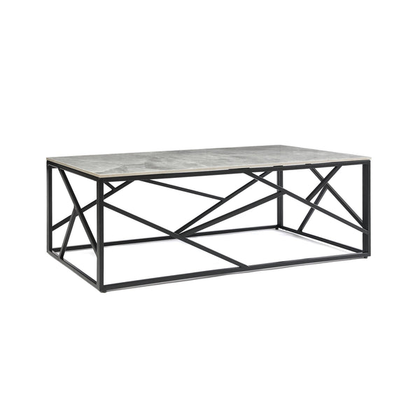 Shane Rectangular Ceramic Coffee Table