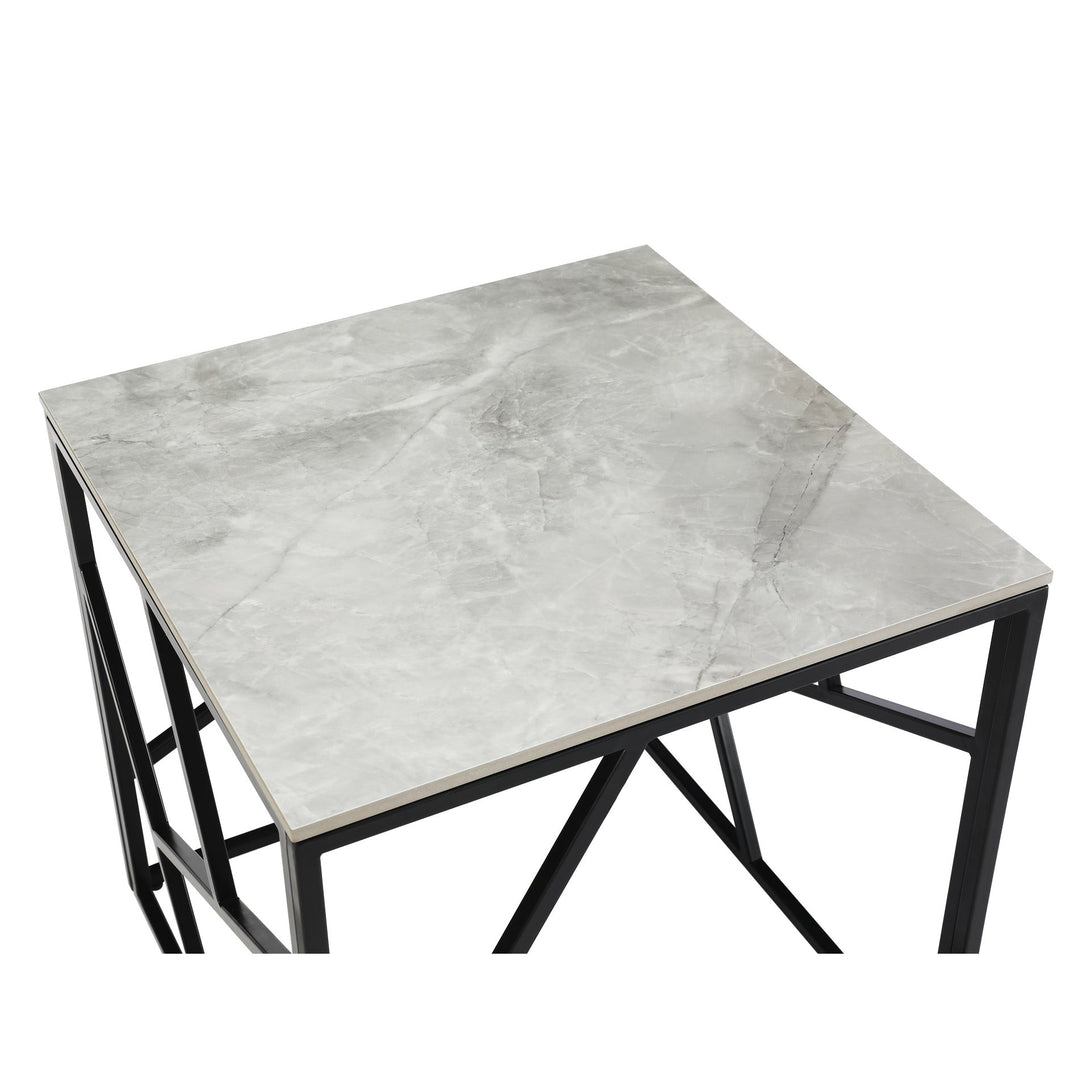 Shane Square Ceramic Coffee Table
