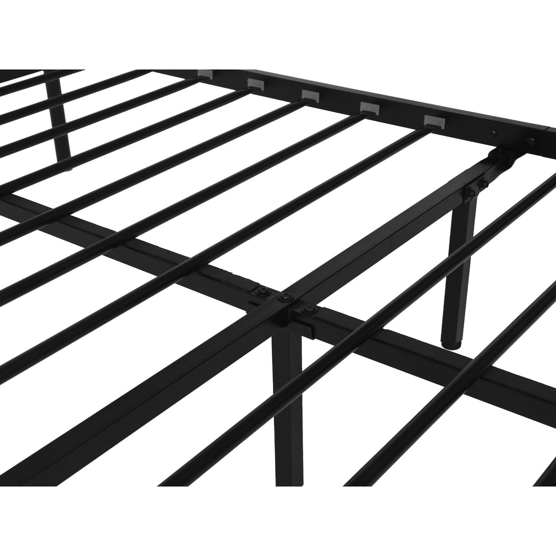 Picton King Single Metal Bed Frame - Black