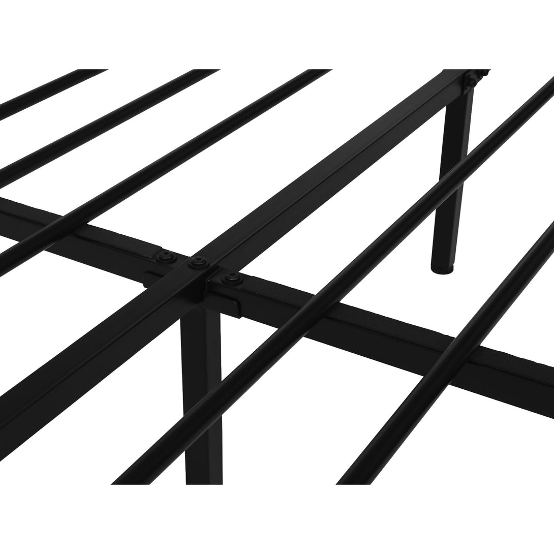 Picton Queen Metal Bed Frame - Black