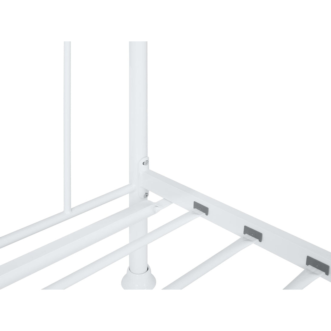 Gingera Queen Metal Bed Frame - White