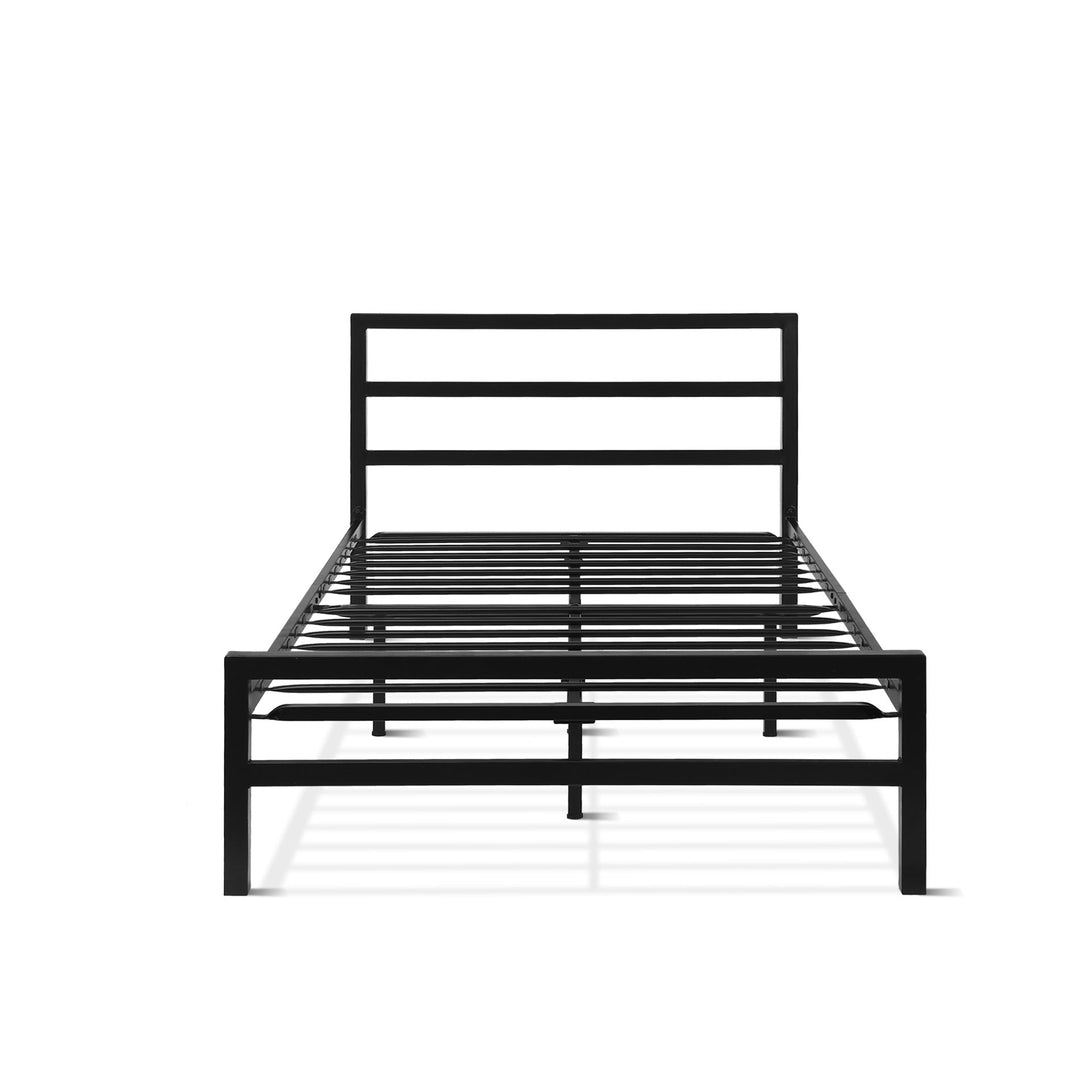 Dowe King Single Metal Bed Frame - Black