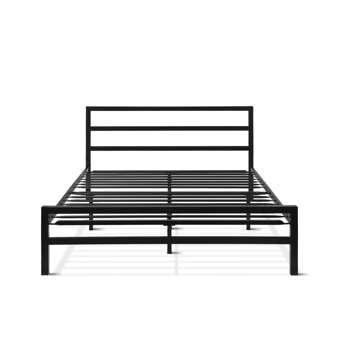 Dowe Double Metal Bed Frame - Black