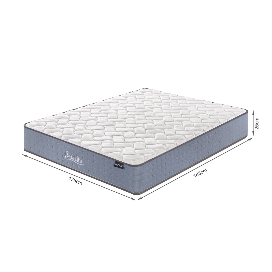 Natureblend Classic Bamboo Medium Mattress with Pillows - Double 