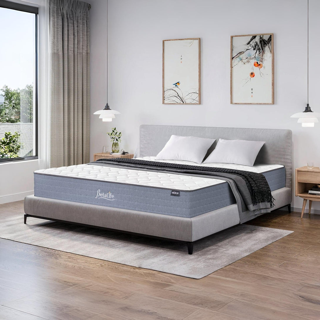Natureblend Classic Bamboo Medium Mattress with Pillows - Super King