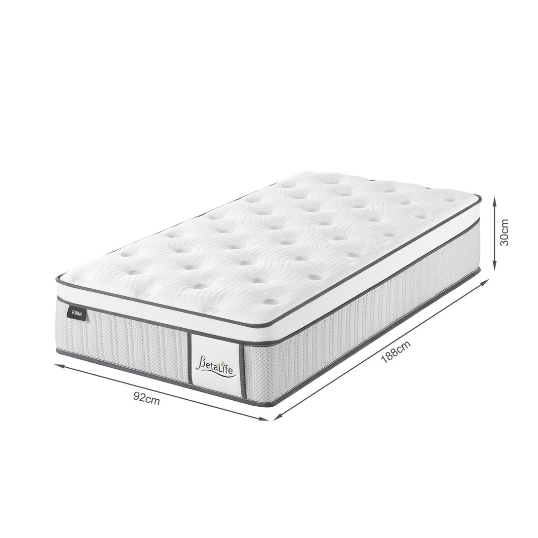 Natureblend Pro Memory Foam Firm Mattress - Single