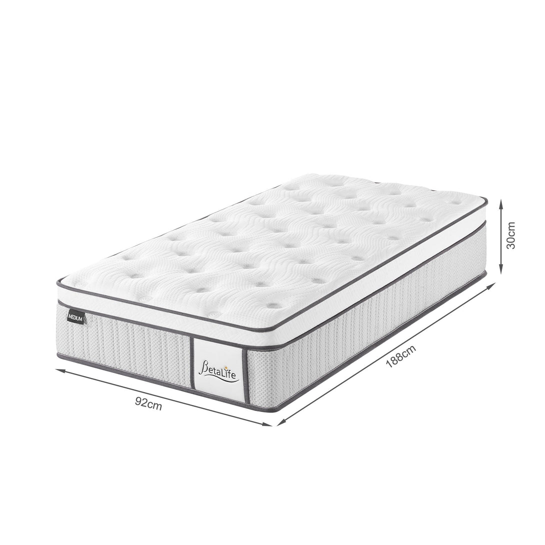 Natureblend Pro Memory Foam Medium Mattress -  Single