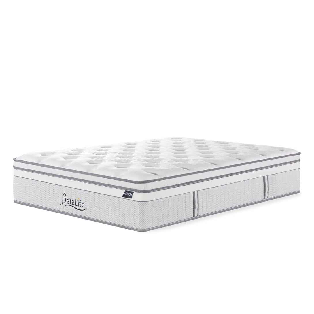Natureblend Prime 5 Zone Pocket Spring Medium Plush Mattress - Double