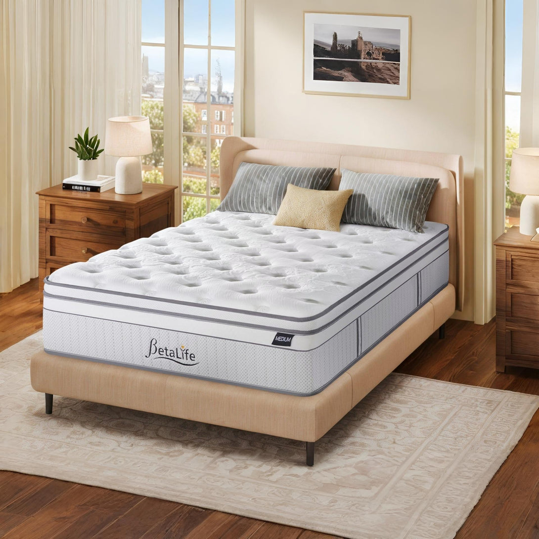 Natureblend Prime 5 Zone Pocket Spring Medium Plush Mattress - Double