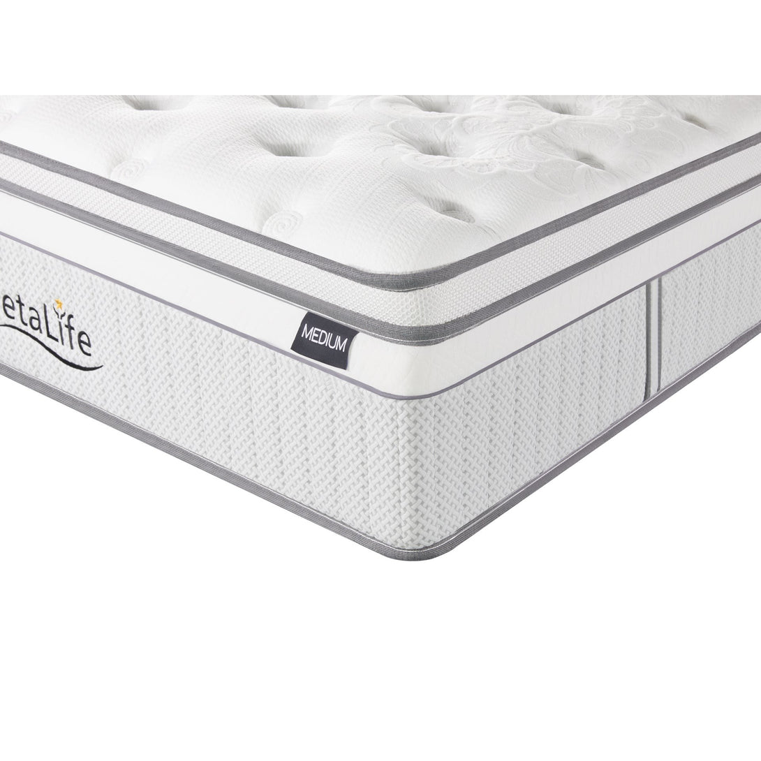 Natureblend Prime 5 Zone Pocket Spring Medium Plush Mattress - Double