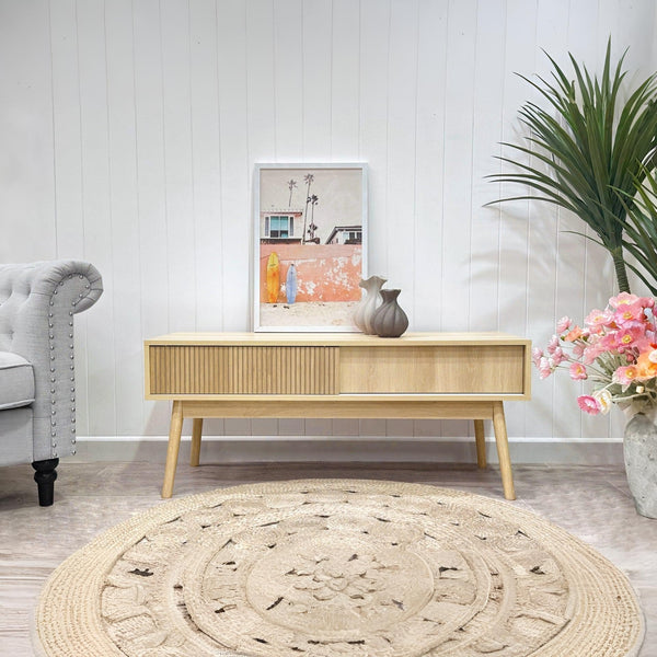 Shawnee 1.15m Entertainment Unit - Oak