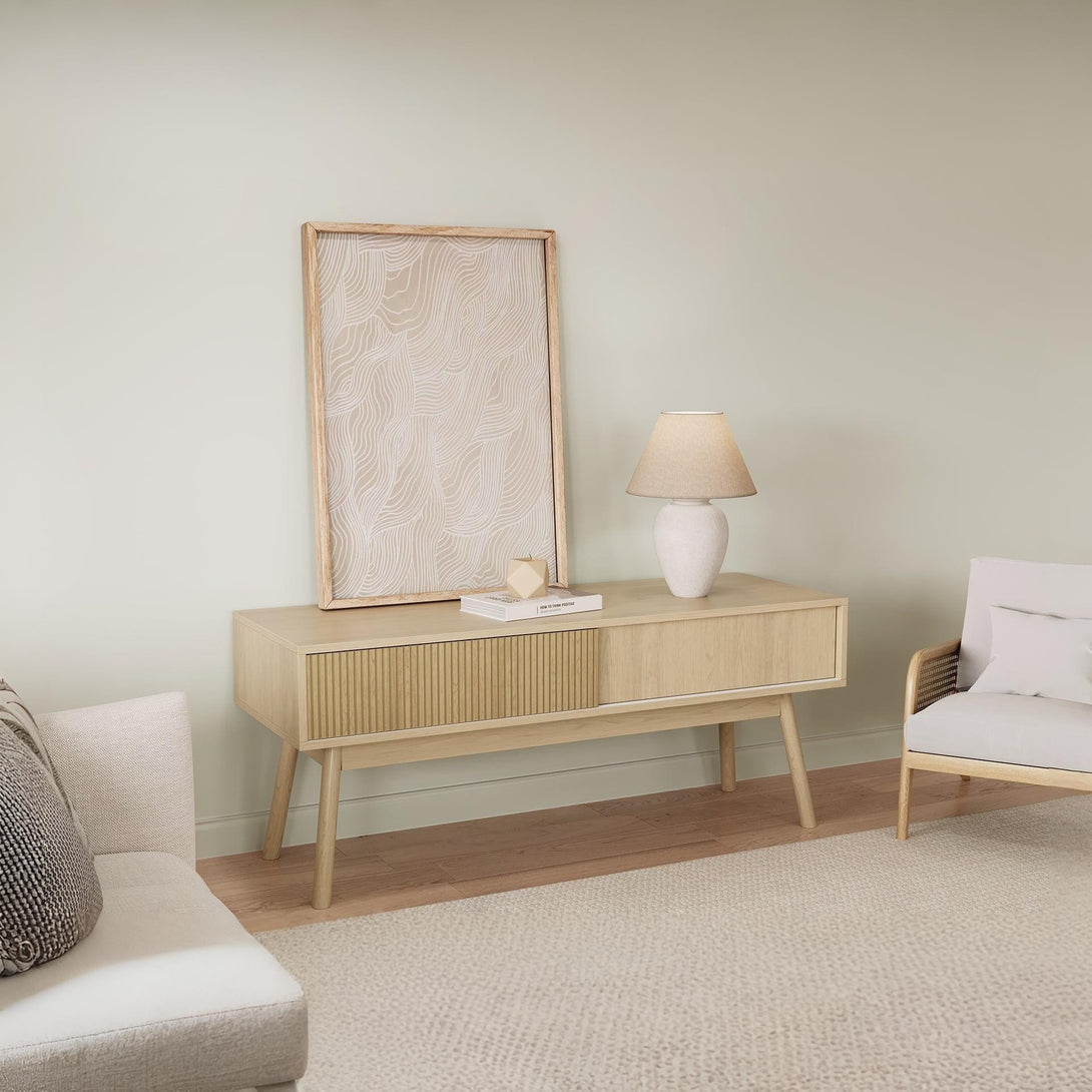 Shawnee 1.15m Entertainment Unit - Oak