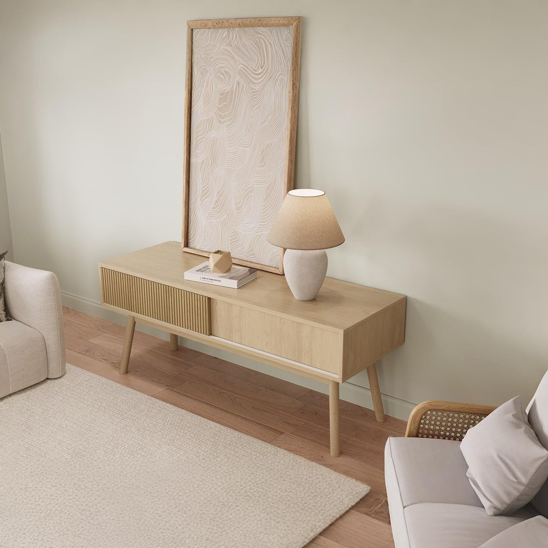 Shawnee 1.15m Entertainment Unit - Oak