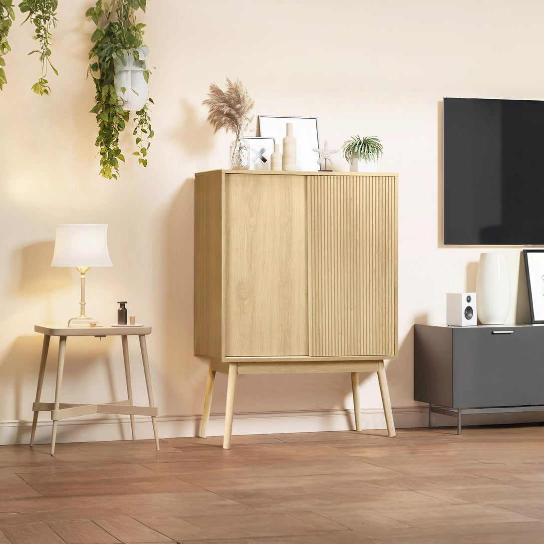 Shawnee 2 Door Storage Cabinet - Oak