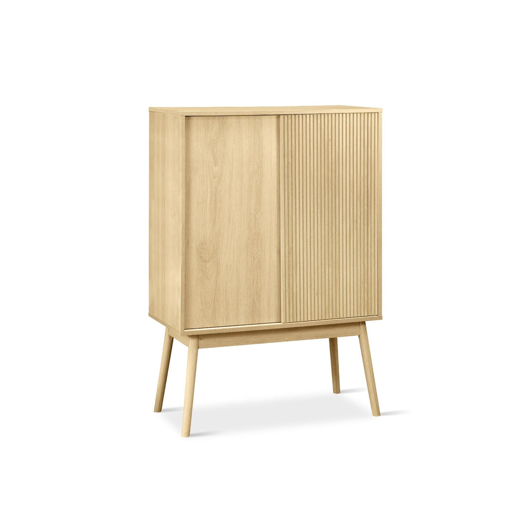 Shawnee 2 Door Storage Cabinet - Oak