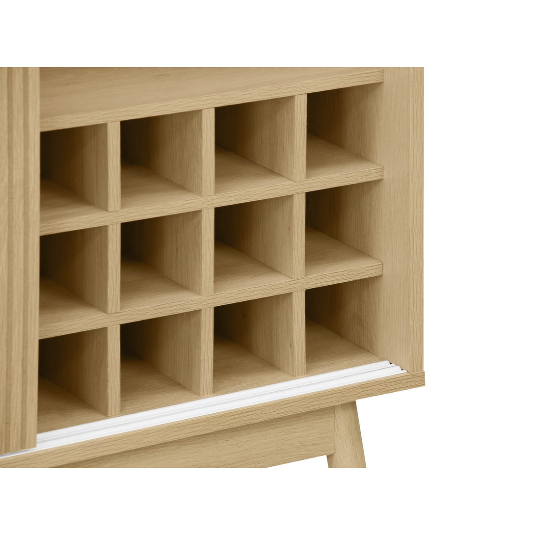 Shawnee 2 Door Storage Cabinet - Oak