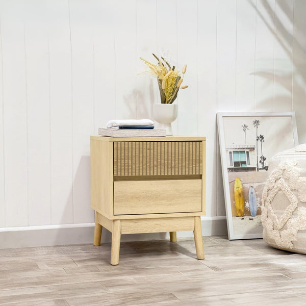 Shawnee Bedside Table - Oak