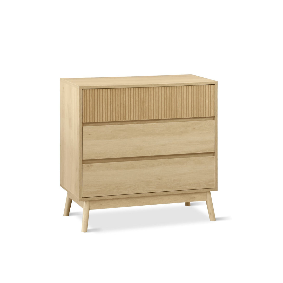 Shawnee 3 Drawers Tallboy - Oak