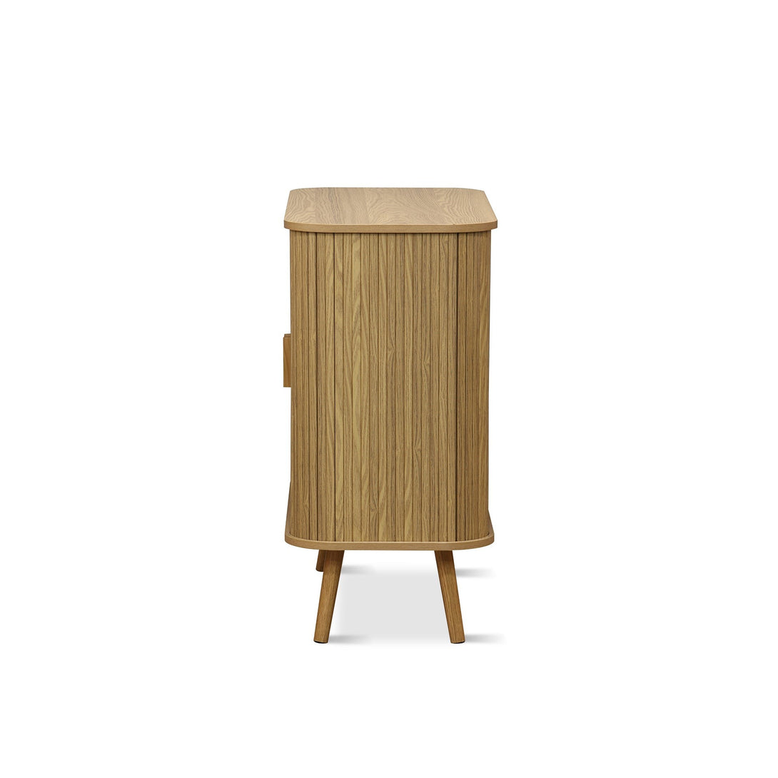Atlantic 2 Door Cabinet - Natural