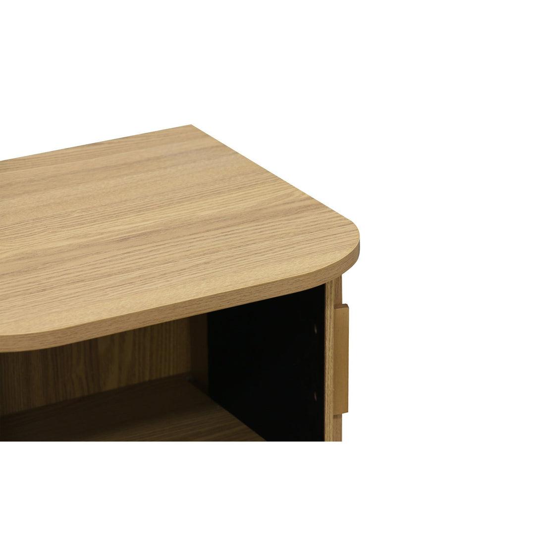 Atlantic Bedside Table - Natural