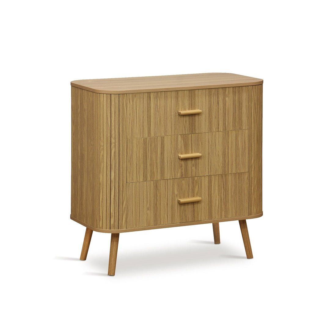 Atlantic 3 Drawers Tallboy - Natural