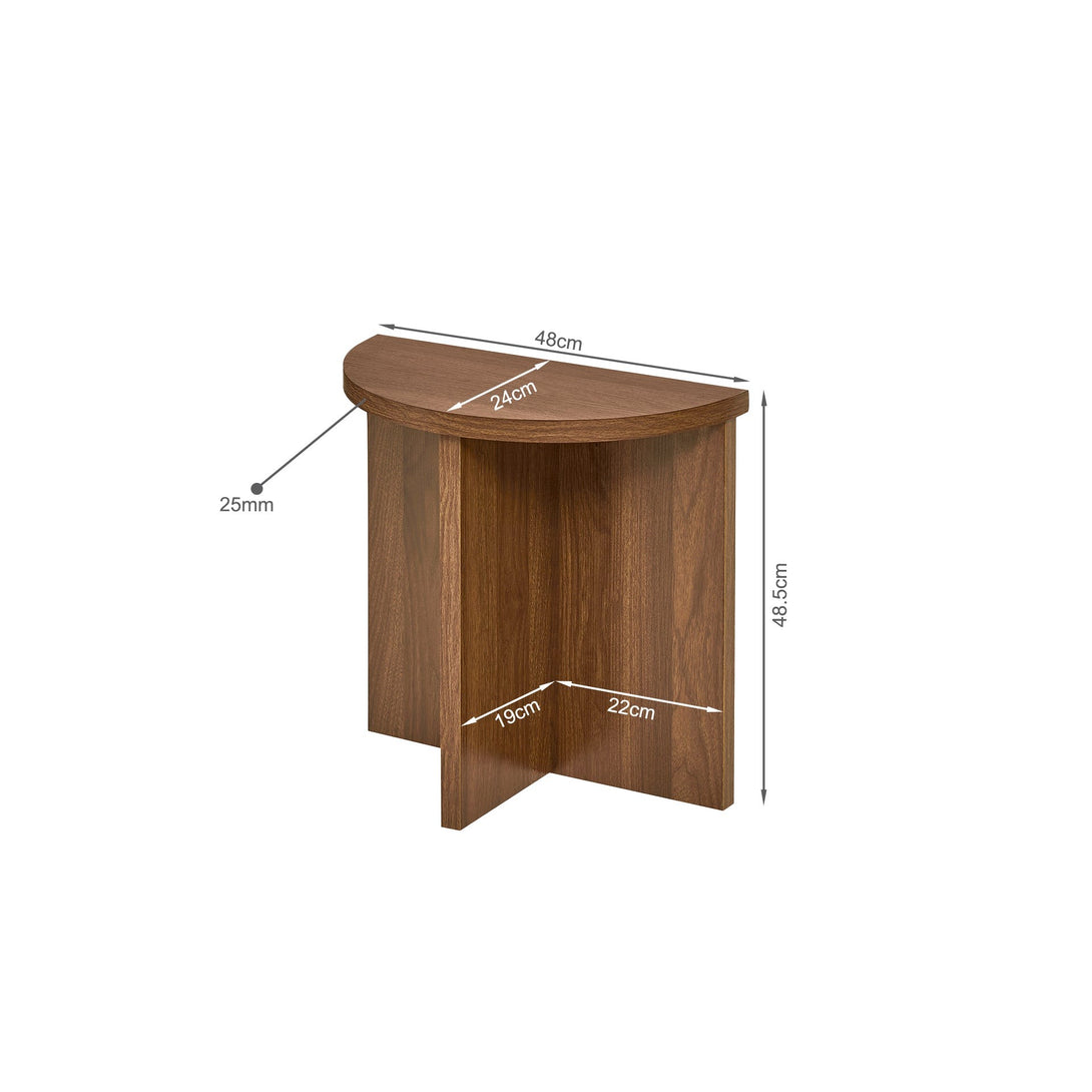 Custer Side Table - Walnut