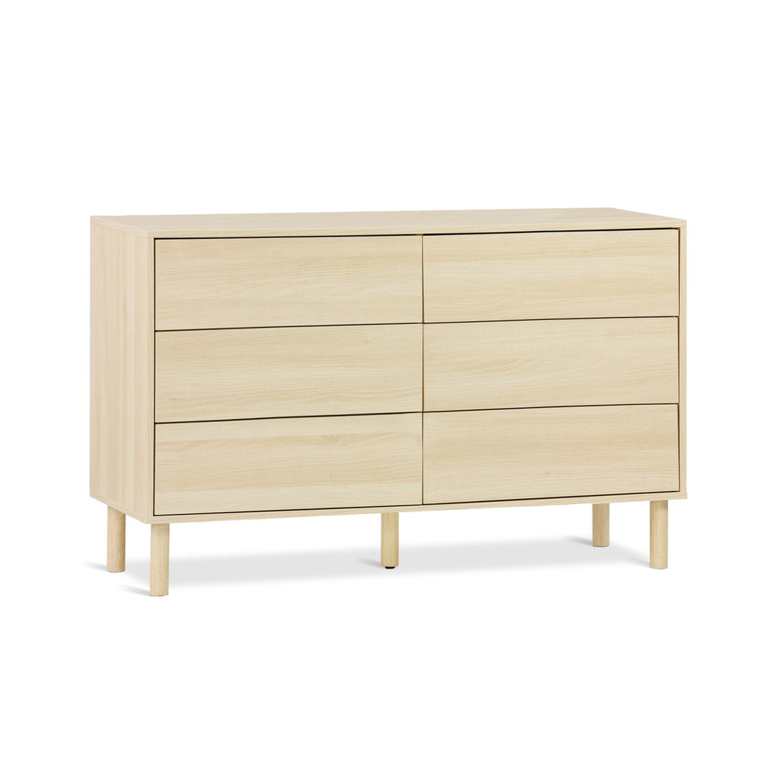 Custer 6 Drawers Lowboy - Oak