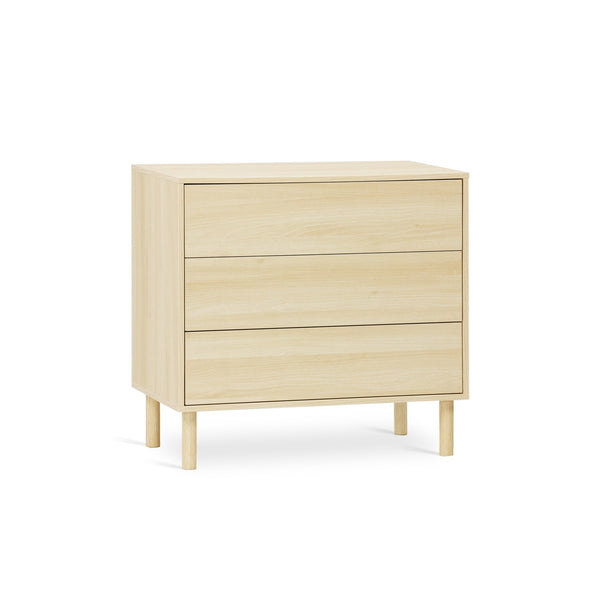 Custer 3 Drawers Tallboy - Oak