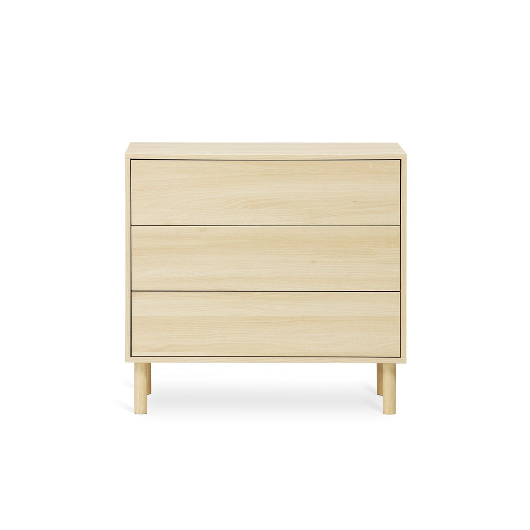 Custer 3 Drawers Tallboy - Oak