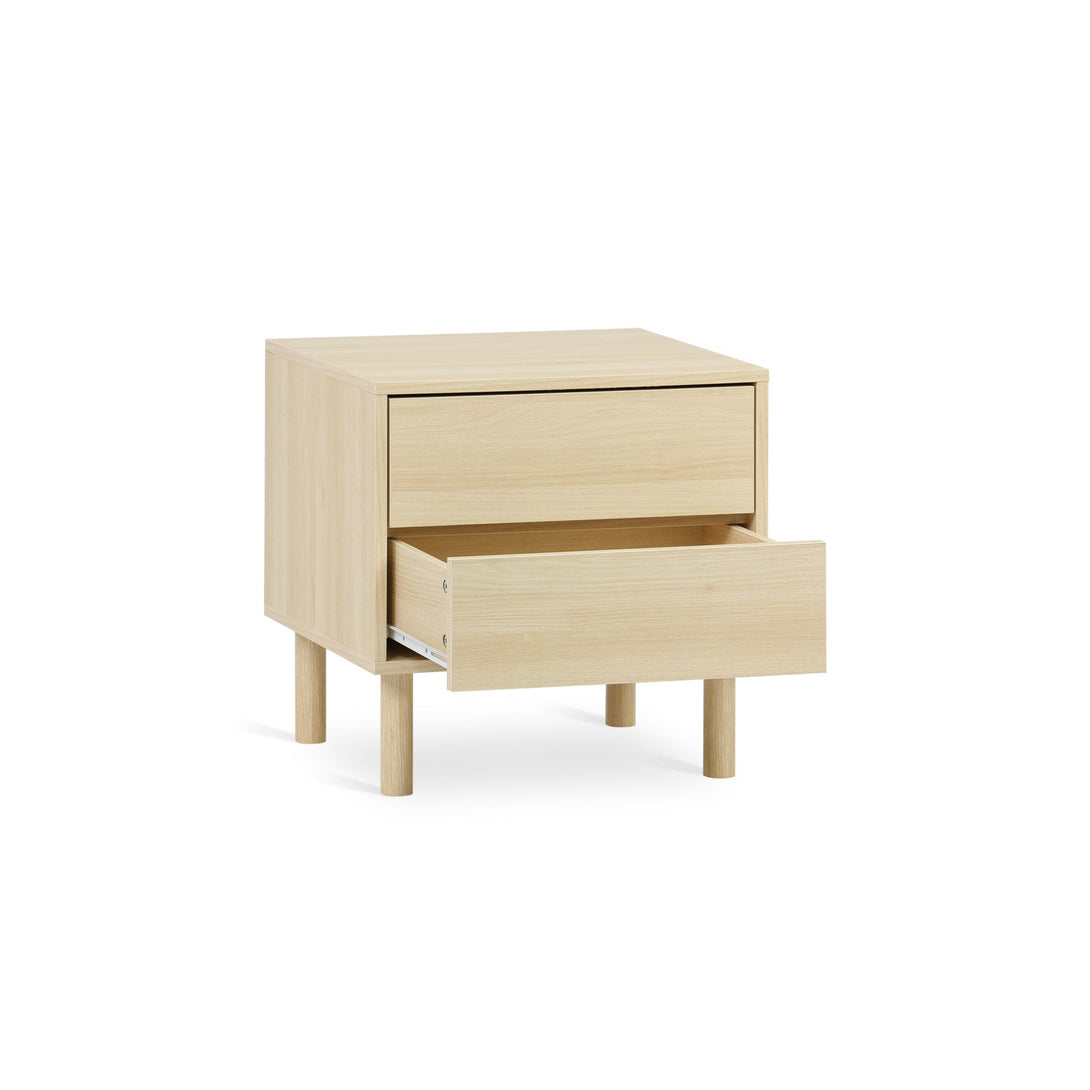Custer Bedside Table - Oak