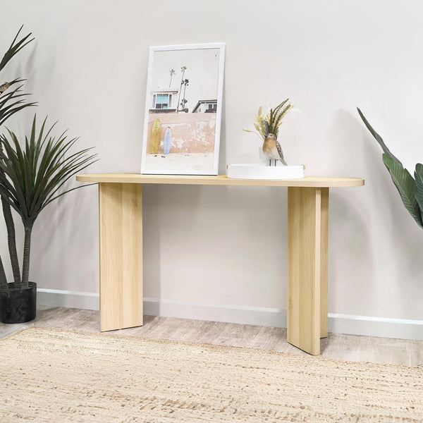 Custer Console Table - Oak